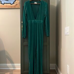 Princess Polly green jumpsuit